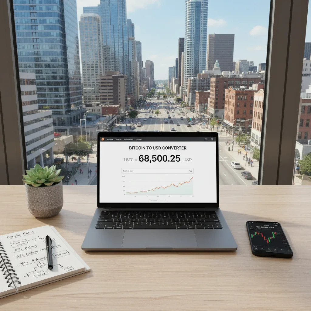 What a Bitcoin to USD Converter Actually Does